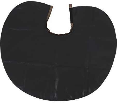 VINTORKY Wasserdichter Haarschneideumhang Aus Leder Schürze Für Friseure Und Haarfärbe-arbeiten Mit Schulterpolstern Unisex-design Geeignet Für Salon Und Heimgebrauch