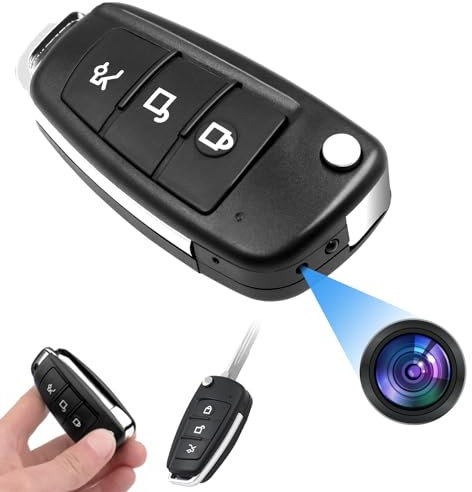 TANGMI Mini Camara Espia, 1080P HD & Visión Nocturna Portátil Camara Espia Oculta con Detección de Movimiento para la Grabación de Vídeo y Toma de Fotografías