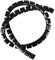 Spiral Protector 8mm Tube Diameter Spiral Cable Wire Wrap Tube PE Manage Cord Black for 3D Printer Part Wire Protection Tube Winding(10 meter)