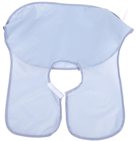 CIYODO Bartschneideumhang Aus Polyester Verstellbar Kompakt Für Reise Und Zuhause Praktische Bartschürze Für Herren Mit Aufnahmeschutz