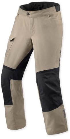 Revit Convergent H2O wasserdichte Motorrad-Textilhosen, sand/schwarz, M