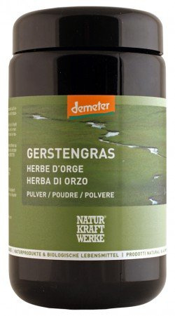 Gerstengraspulver Demeter, 130 g