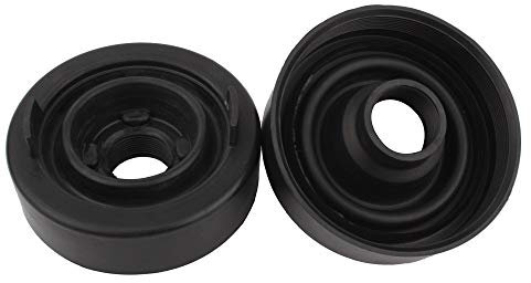 TOMALL Ersatz Scheinwerfer Staubschutz 75mm 2,95 Zoll Gummidichtung mit 20mm Loch (2 Stück)