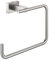 GROHE Essentials Cube | Badaccessoires - Handtuchring | Verdeckte Befestigung | supersteel | 40510DC1