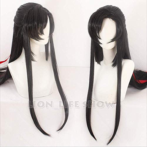Grandmaster of Demonic Cultivation Wei Wuxian Cosplay Hair Wig Factory 110cm long