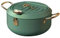 YARNOW Pentola Friggitrice Carbonio con Termometro Mini per Gas Ed Elettriche Design e