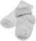 PETTI Artigiani Italiani - Calzino Neonato Estivo, 6 Paia di Calzini Neonato in Cotone Filo di Scozia 100% Made in Italy, Calzini Neonato 0-1 Mesi Bianco