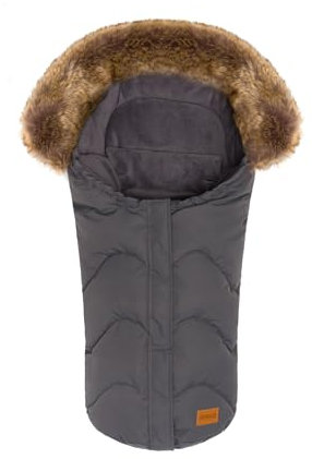 Fillikid Winterfußsack Lhotse Exklusiv | Babyfußsack Winter | Universal Kinder Fußsack Buggy Kinderwagen | Warmer Baby Fußsack Winter für Kinderautositze Babyschale | wind- & wasserabweisend