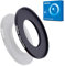 72 mm-77 mm Step-Up-Ring für Filter, kompatibel mit allen Marken Ø 72 mm Objektiv auf Ø 77 mm UV-ND-CPL-Kamera-Filter. Hergestellt aus CNC-gefräst.