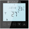 Termofol Heizungsthermostat TF-WiFi - Heizkörperthermostat IP20 - Thermostat Fußbodenheizung - Thermostat für Heizfolie - Smart Home Gadgets - Thermostat Heizung - Smarthome - Schwarz
