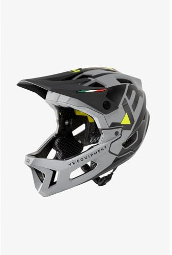 VR46 Helmet Full Face Mtb Mips,M,Grey