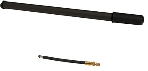 Pompa da telaio per bicicletta 510/540 con corpo in alluminio nera