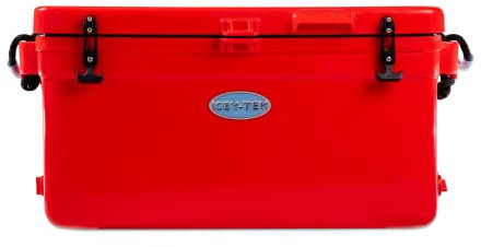Icey-Tek 56 Litre Long Cool Box - Candy Red