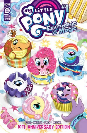 My Little Pony Friendship is Magic 10th Anniversary Edition Variante A Mebberson