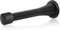 HOMOTEK 36 Pack Black Spring Door Stops,3-1/8 Heavy Duty Door Stop - Flexible Spring Door Stopper with Low Mounted Black Rubber Bumper Tips