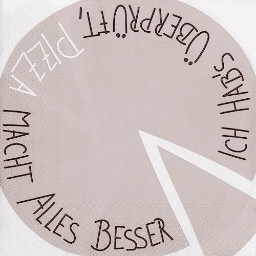 Räder Serviette Pizza Macht Alles Besser