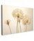 MuchoWow© Leinwand Bilder 60x40 cm Moderne Wanddeko Wohnzimmer Aesthetic Room Decor Deko Zimmer Wandbilder Modern Fotogeschenke Sonnenlicht - Löwenzahn - Blume - Weiß