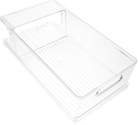 Warmhm Eleganter Kühlschrank-organizer Aus Pet-material Versiegeltes Design Getränke-/gefrierschrank-organizer Automatische Rollboxen Für Konserven