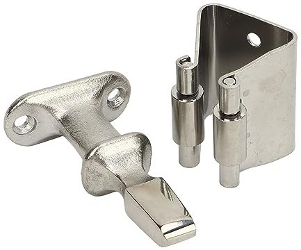 Boat Door Stop and Catch Set, Boat Door Clip Door Stopper Catch and Holder for Boat Yacht RV Secure and Hold Doors Open