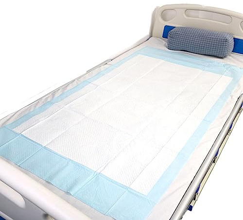20 PC - Bed Pads Under Sheet Wee Pee Incontinence Disposable Sofa Chair Adult XL Elderley Disabled Mats Protector Kids Maternity Wetting Matress Protection High Absorbency Waterproof