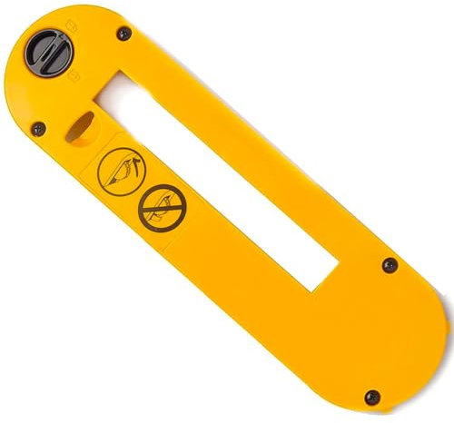 DWE7402DI Dado Halsplatte kompatibel mit DeWalt 10 Zoll tragbare Tischsäge (DWE7490 DWE7491 DWE7491 DWE7491RS DWE7492)