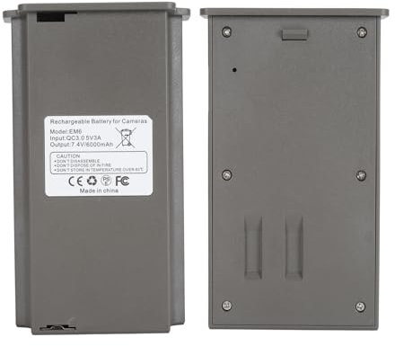 Batterie pour Reveal Caméra de Chasse, Batterie au Lithium Rechargeable 7,4 V 6000 MAh pour Reveal Trail X Gen 2.0, X, X Pro, XB, SK Caméras