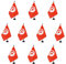 AZ FLAG - Lot de 10 Drapeau De Table Tunisie 21x14 cm - 10 Petits Drapeaux Tunisien De Bureau 100% Polyester Avec Hampe De 25cm Et Socle En Plastique Noir