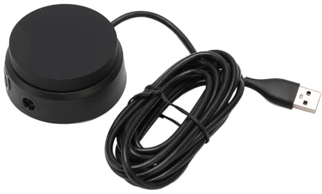 Externe Soundkarte, Kopfhörerverstärker USB auf 3,5 Mm 96 kHz 24-Bit-Lautstärkeregelung für Computer
