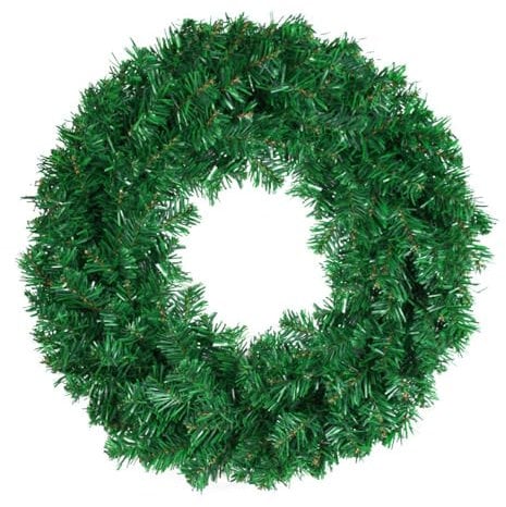 Maritown Plain Wreath to Decorate 30cm 40cm 50cm Artificial Plain Wreaths for Decorating Green Wreath Base for Christmas Xmas Halloween Spring Wreath Making Supplies Decorations for Front Door