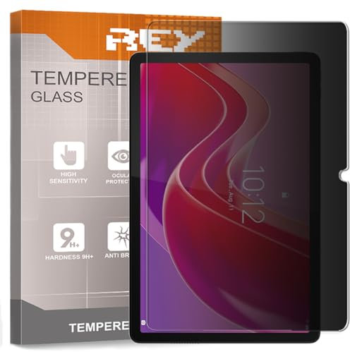 REY Protector de Pantalla Antiespía para Lenovo Tab M11 11, Cristal Vidrio Templado Premium