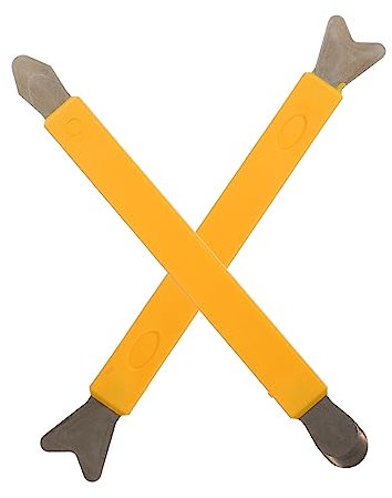 Veemoon 2pcs Tungsten Steel Press-Slit for Caulk Joint Tool Grout Joint Tool for Bathroom Grout and Floor Tile Material for Grouting