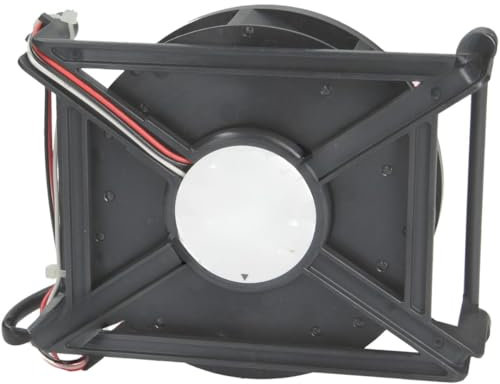 Genuine Complete Fridge Freezer Cooling Fan & Motor Compatible With Hotpoint C00480363, 488000480363