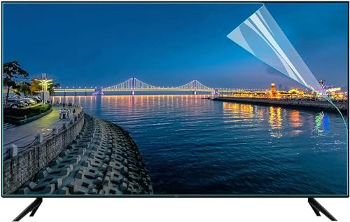 asdchZen 55 Inch Tv Matte Screen Protector, Anti Glare, Monitor Anti Blue Light Filter Film, For Lcd, Led, 4K Oled & Qled Hdtv,55In,55in(1221 * 689mm)