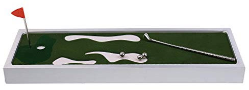Tubayia Minigolf Set Tisch Golf Tischspiel Indoor Tabletop Spiele Spielzeug für Familie Studenten
