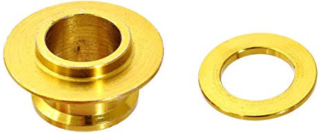 KHEbikes KHE BMX Freecoaster Hub Adaptor Gold for 14 mm Axles Width 15.5 mm - F59