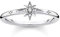 THOMAS SABO Ring Stern mit Steinen silber 925 Sterling Silber TR2317-051-14-48