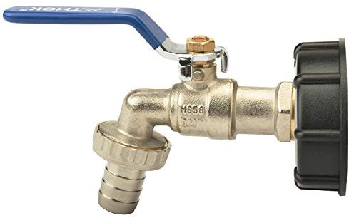 Drado Rubinetto di scarico IBC 3/4, satinato, cromato