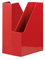 HAN Stehsammler I-Line 2 STÜCK, Eleganter, Moderner High-End Stehsammler Für Hefte, Zeitschriften Und Mappen Bis Format A4/C4, Rot, 16501-17