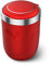 Auto Aschenbecher mit Deckel,MoreChioce Universal Windproof Auto Aschenbecher Tragbarer Auto Aschenbecher Kunststoff Auto Aschenbecher Edelstahl Aschenbecher,Rot