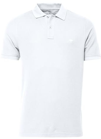 Fynch-Hatton Herren Polo, Basic Poloshirt, per Pack Weiß (White 802), X-Large (Herstellergröße: XL)