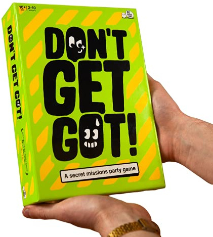 Don’t Get Got – Secret Missions Party Game for Adults, Teens & Families | Hilarious for Game Night You Can Play Anytime, Anywhere | Award-Winning Fun for 2–10 Players | Perfect Christmas Game