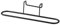 SlimpleStudio Handtuchring Halter-Organisator-Aufhänger Convenient Handtuch Rack Cabinet Hängeschrank-schwarz Badezimmer und Küche (Color : Black)