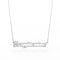 Minegreet Old English Zodiac Necklace for Women, Horoscope Birth Star Sign Letter Astrology Constellation Necklace Birthday Gift (Sagittarius-Silver)