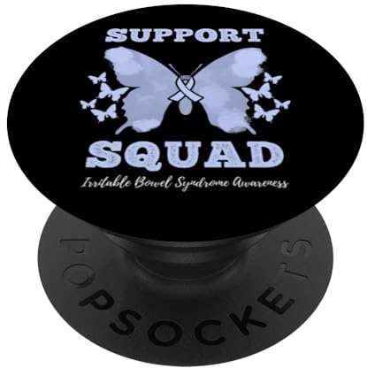 Support Squad IBS Irritable Bowel Syndrome Awareness PopSockets Adhesive PopGrip