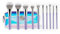 BH Kosmetikpinsel-Set, Hello Holo, 10-teiliges Augen- und Gesichtspinsel-Set, 290 ml