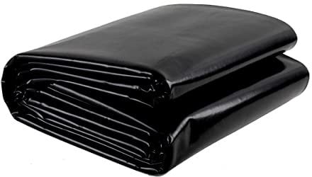 ECUTEE Revestimiento para estanque, lona para estanques de jardín de LLDPE, 6 m x 4 m, lona para estanque, forro para piscina, estanque para peces de gran tamaño, Liner Gardens Pools