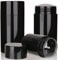 COSIDEA 6pcs Black Round empty 75g / 2.5OZ deodorant containers Bottom Filling large twist up tubes for hair wax chapstick bottle