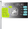Dekorative personalisierte Flagge Yard Banner, eine Seite doppelseitig Farbe/Logo/Foto/Textdruck, benutzerdefinierte Flagge Viking Odin Garten Flaggen Rasen hängende Dekoration mehrere Größen