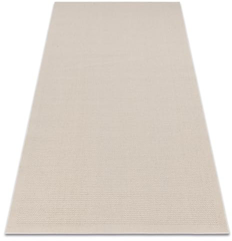 rugsx Wollteppich Villa Glatt SIZAL, flachgewebt beige 200x300 cm