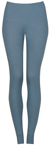 Dilling Damen Leggings Bio Merinowolle 100% Naturfaser Slim Rib Wärmend Atmungsaktiv Thermo Wear